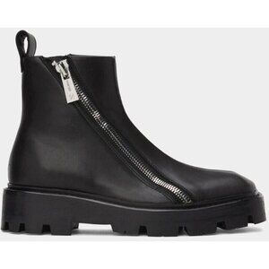 GmbH Double Zip Boots Size 45 US 12 Mens Black $555